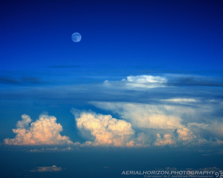 Blue Moon over Shenandoah Valley