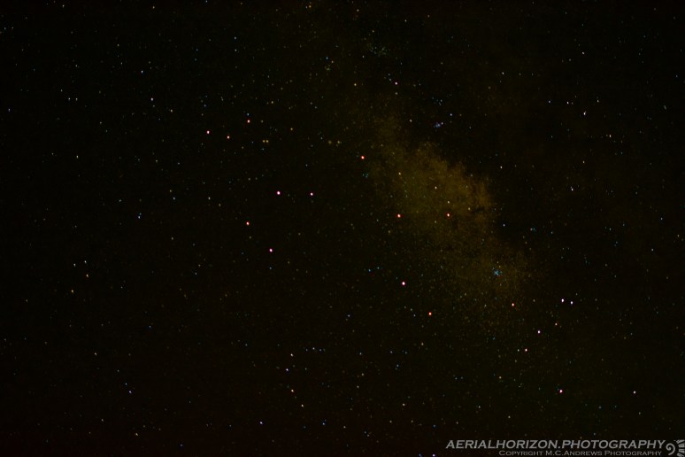 milky way over tennessee