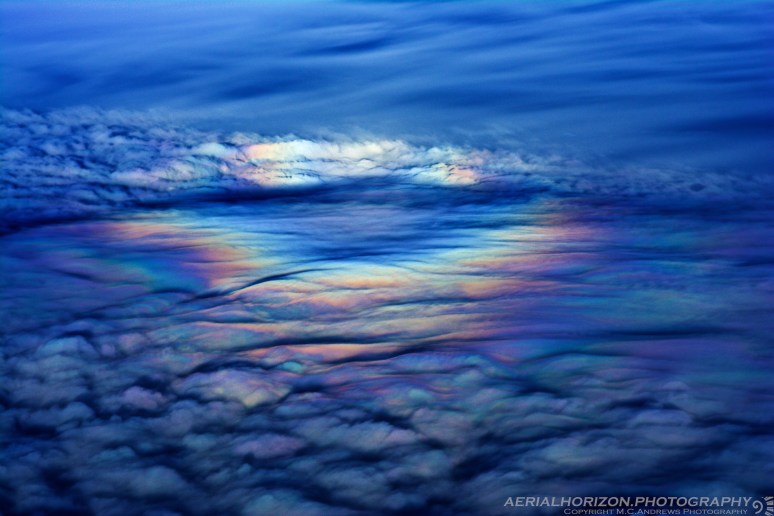 Glory over turbulent skies