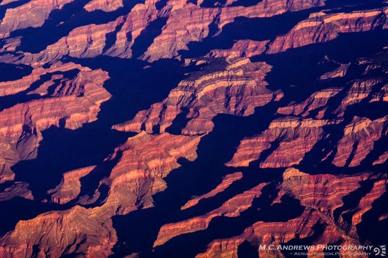 Abstract Landscape - Morning Shadows GCNP-8856