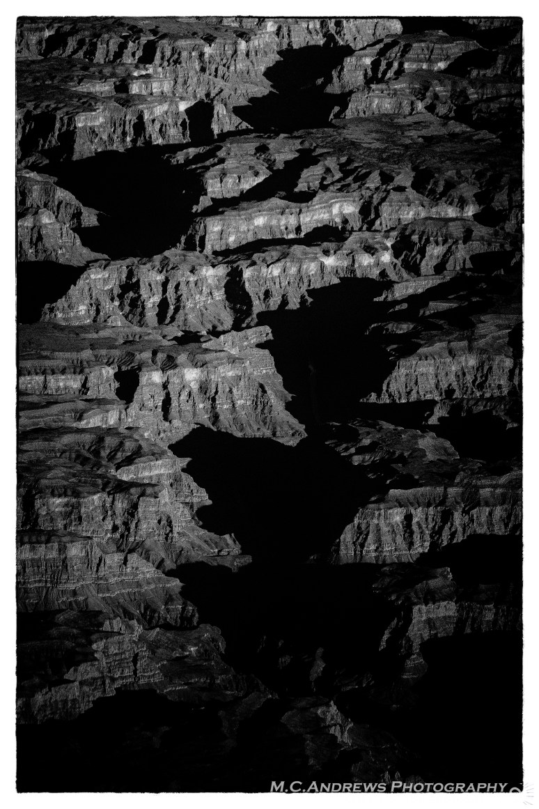 Morning Shadows - Grand Canyon--2