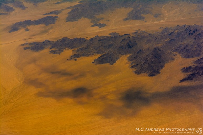 Abstract Landscape - Moutnains Floating on Desert