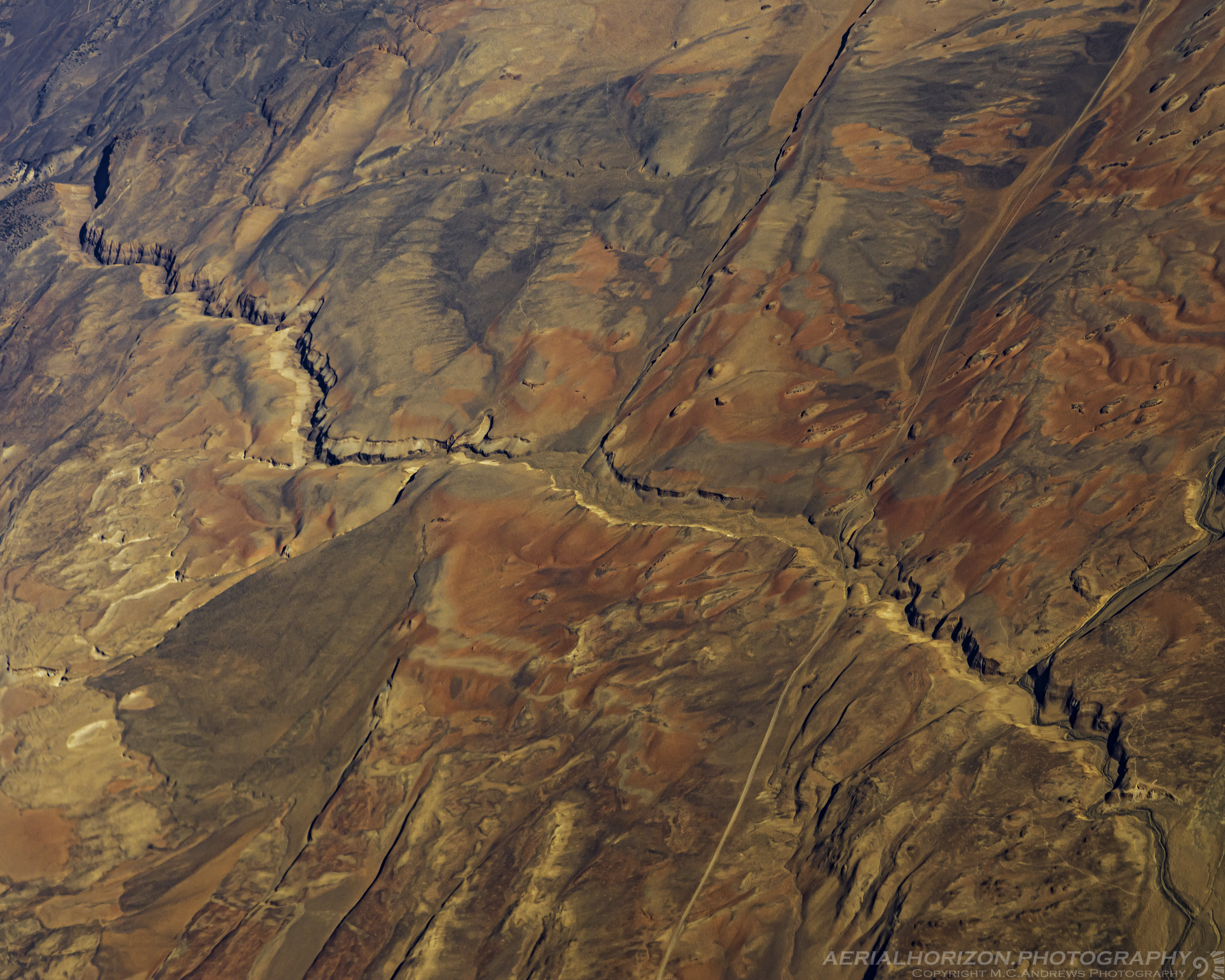 Abstract Landscape - A California Gorge-7319