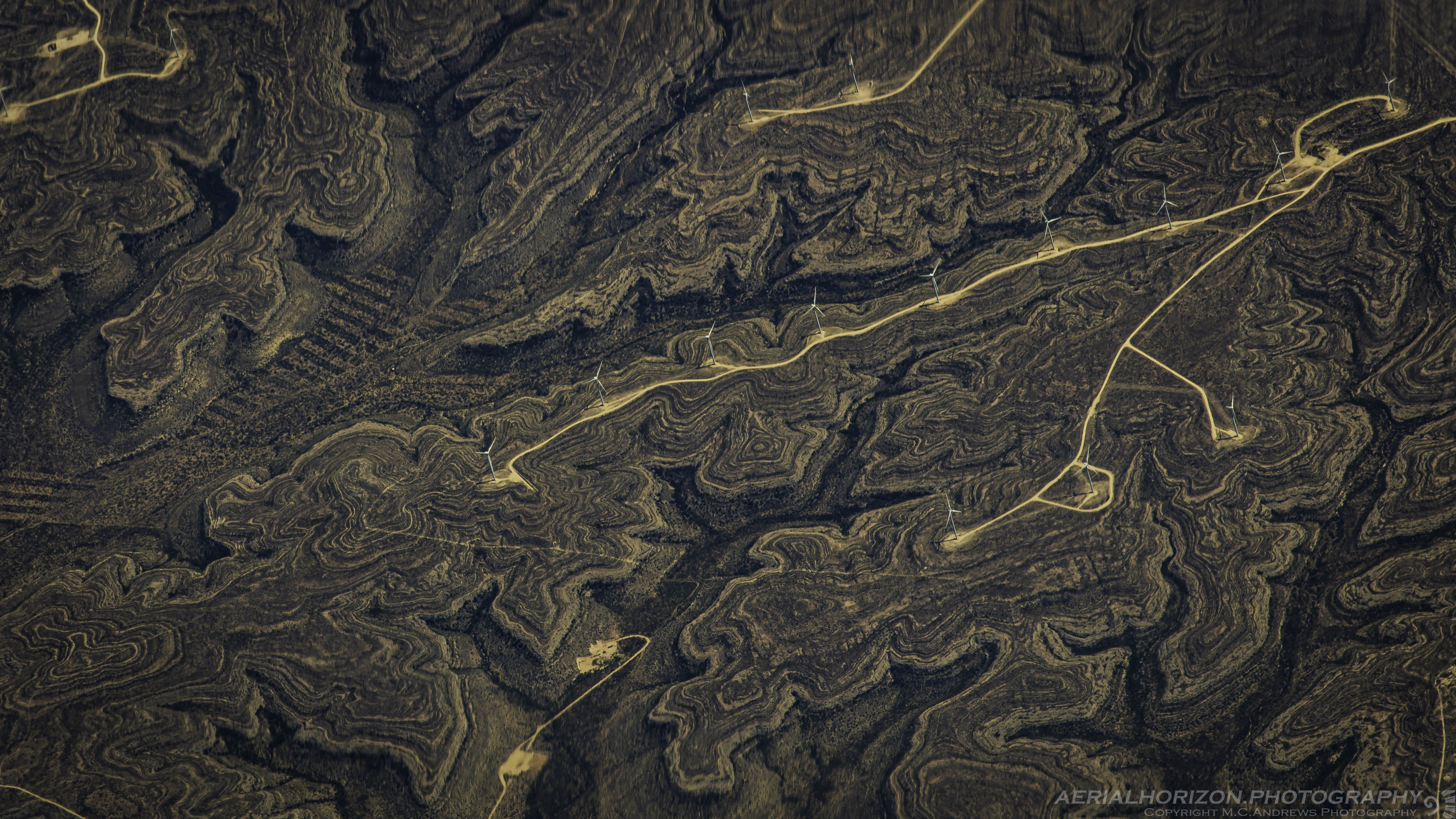 West Texas Power Lines-1964